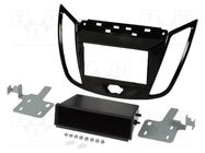 Radio frame; Ford; 2 DIN; black gloss ACV