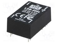 Converter: DC/DC; 16W; Uin: 9÷30V; Uout: 2÷32VDC; Iin: 710mA; THT MEAN WELL