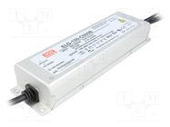 Power supply: switched-mode; LED; 150W; 150÷300VDC; 500mA; IP67 MEAN WELL