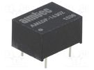 Converter: DC/DC; Uin: 7÷16V; Uout: 2÷14VDC; Iout: 600mA; DIP8; AML AIMTEC