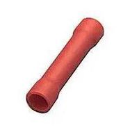 BUTT SPLICE, 22-16 AWG, RED, VINYL
