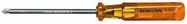 Cross-recess screwdriver, size 01, blade length 25 mm