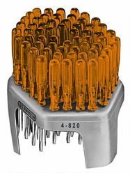 60-piece miniature-screwdriver stand