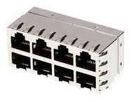 MODJACK CAT5 STACKED 50SAU 8 PORT