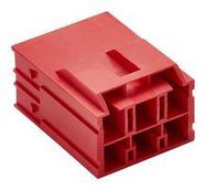 CP65 PLUG HSE PA66 GW RED 6CKT