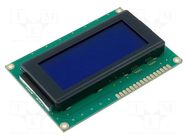 Display: LCD; alphanumeric; STN Negative; 16x4; blue; 87x60x13.6mm RAYSTAR OPTRONICS