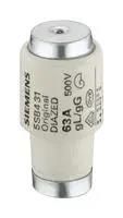 POWER FUSE, TIME DELAY, 63A, 500VAC