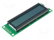 Display: LCD; alphanumeric; STN Positive; 20x2; grey; LED; PIN: 16 RAYSTAR OPTRONICS