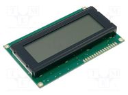 Display: LCD; alphanumeric; FSTN Positive; 20x4; 98x60x13.6mm; LED RAYSTAR OPTRONICS