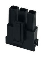 CONNECTOR HOUSING, RCPT, 3POS, 5.7MM