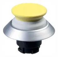 PB SWITCH, MUSHROOM, NON ILLUM, FLANGE