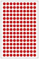 LABEL, PAPER, RED, 12MM