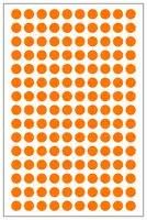 LABEL, PAPER, ORANGE, 12MM