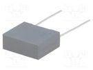 Capacitor: polypropylene; R76; 33nF; 13x4x9mm; THT; ±5%; 10mm KEMET