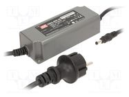 Power supply: switching; LED; 60W; 36VDC; 1.67A; 90÷264VAC; IP67 MEAN WELL