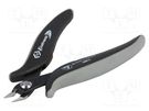 Pliers; cutting,miniature; ESD; 139mm; without chamfer C.K