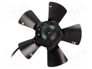 Fan: AC; axial; 230/400VAC; Ø250x83mm; 1685m3/h; 72dBA; ball; IP44 EBM-PAPST