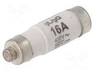 Fuse: fuse; 16A; 400VAC; 250VDC; ceramic,industrial; D01 BUSSMANN