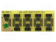 Board: universal; single sided,prototyping; W: 34.7mm; L: 88mm ROTH ELEKTRONIK GMBH