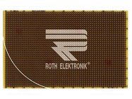 Board: universal; double sided,prototyping; W: 100mm; L: 160mm ROTH ELEKTRONIK GMBH