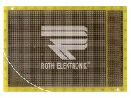 Board: universal; single sided,prototyping; W: 114.3mm; L: 165.1mm ROTH ELEKTRONIK GMBH