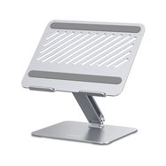 Foldable Desk Stand for Notebook (up to 17.3", Height Adjustment), Silver