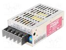Power supply: switched-mode; for building in,modular; 25W; 24VDC TRACO POWER
