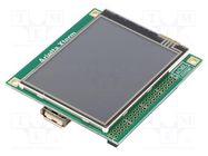 Module with graphic LCD display; LCD TFT; 3.3VDC; 2.8"; smart 