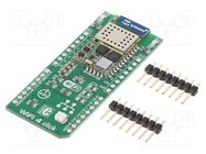 Click board; prototype board; Comp: SPWF01SA; IEEE 802.11b/g/n MIKROE