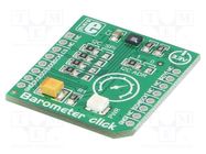 Click board; prototype board; Comp: LPS25HB; pressure sensor MIKROE