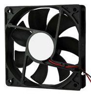 DC AXIAL FAN, BALL, 120CFM, 0.09A, 48V