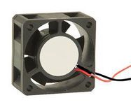 DC AXIAL FAN, SLEEVE, 9CFM, 0.11A, 12V