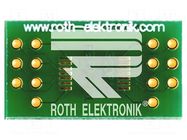 Board: universal; multiadapter; W: 13mm; L: 23.5mm; SSOP14 ROTH ELEKTRONIK GMBH