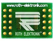 Board: universal; multiadapter; W: 20mm; L: 23.5mm; SSOP20 ROTH ELEKTRONIK GMBH