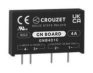 SOLID STATE RELAY, 4A, 24-600VAC, THT