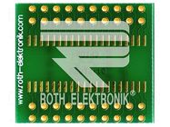 Board: universal; multiadapter; W: 25.5mm; L: 29mm; SO40 ROTH ELEKTRONIK GMBH