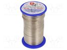 Silver plated copper wires; 2mm; 500g; Cu,silver plated; 16m BQ CABLE