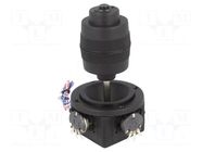 Joystick; 1.8÷3.2kΩ±5%,3- axes,FIRE function, 1 x NO contact OMTER TYXN