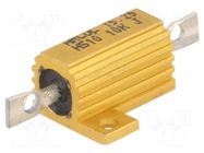 Resistor: wire-wound; with heatsink; screw; 10kΩ; 10W; ±5% ARCOL