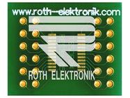 Board: universal; multiadapter; W: 58.9mm; L: 120.1mm; TSSOP24 ROTH ELEKTRONIK GMBH