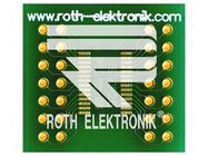 Board: universal; multiadapter; W: 58.9mm; L: 120.1mm; TSSOP28 ROTH ELEKTRONIK GMBH