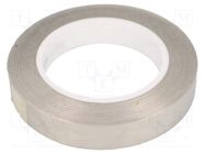 Tape: electrically conductive; W: 19mm; L: 33m; Thk: 0.085mm; copper 