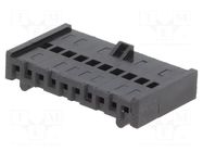 Connector: wire-board; plug; female; PIN: 10; Minimodul; 125VAC LUMBERG