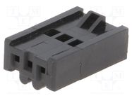 Plug; wire-board; female; Minimodul; 2.5mm; PIN: 3; w/o contacts LUMBERG