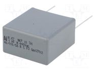 Capacitor: polypropylene; X1; R47 X1; 1uF; 32x18x33mm; THT; ±20% KEMET