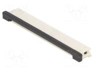 Connector: FFC/FPC; SMT; 0.4A; 100V; PIN: 50; 0.5mm; horizontal; 30mΩ ADAM TECH