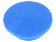 Cap; plastic; push-in; blue CLIFF
