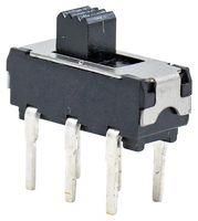 SLIDE SWITCH, SPDT, 0.3A, 30VDC, THT