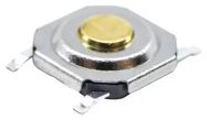 TACTILE SWITCH, 0.05A, 12VDC, 160GF, SMD