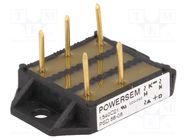 Bridge rectifier: three-phase; Urmax: 0.8kV; If: 86A; Ifsm: 530A POWERSEM